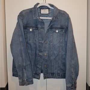 Denim Jacket. BARELY USE‼️
